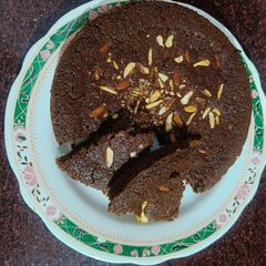 A picture of Ragi flour Cake.