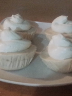 Una foto de Cupcakes de Limón sin horno