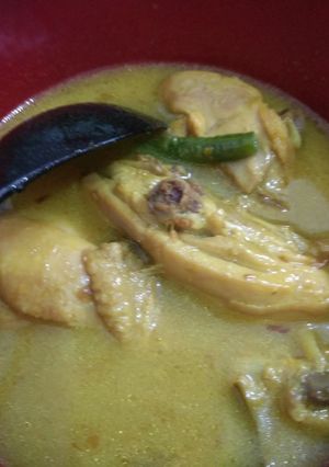 Foto resep Opor ayam kuning fiber creme