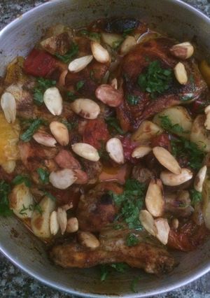 صورة لوصفة صينية دجاج بالخضار 🍗