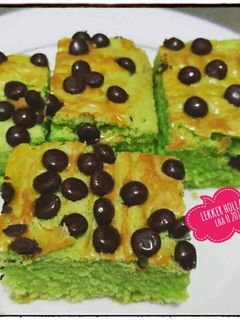 Foto resep Lekker Holland(Dutch Boterkoek) Pandan