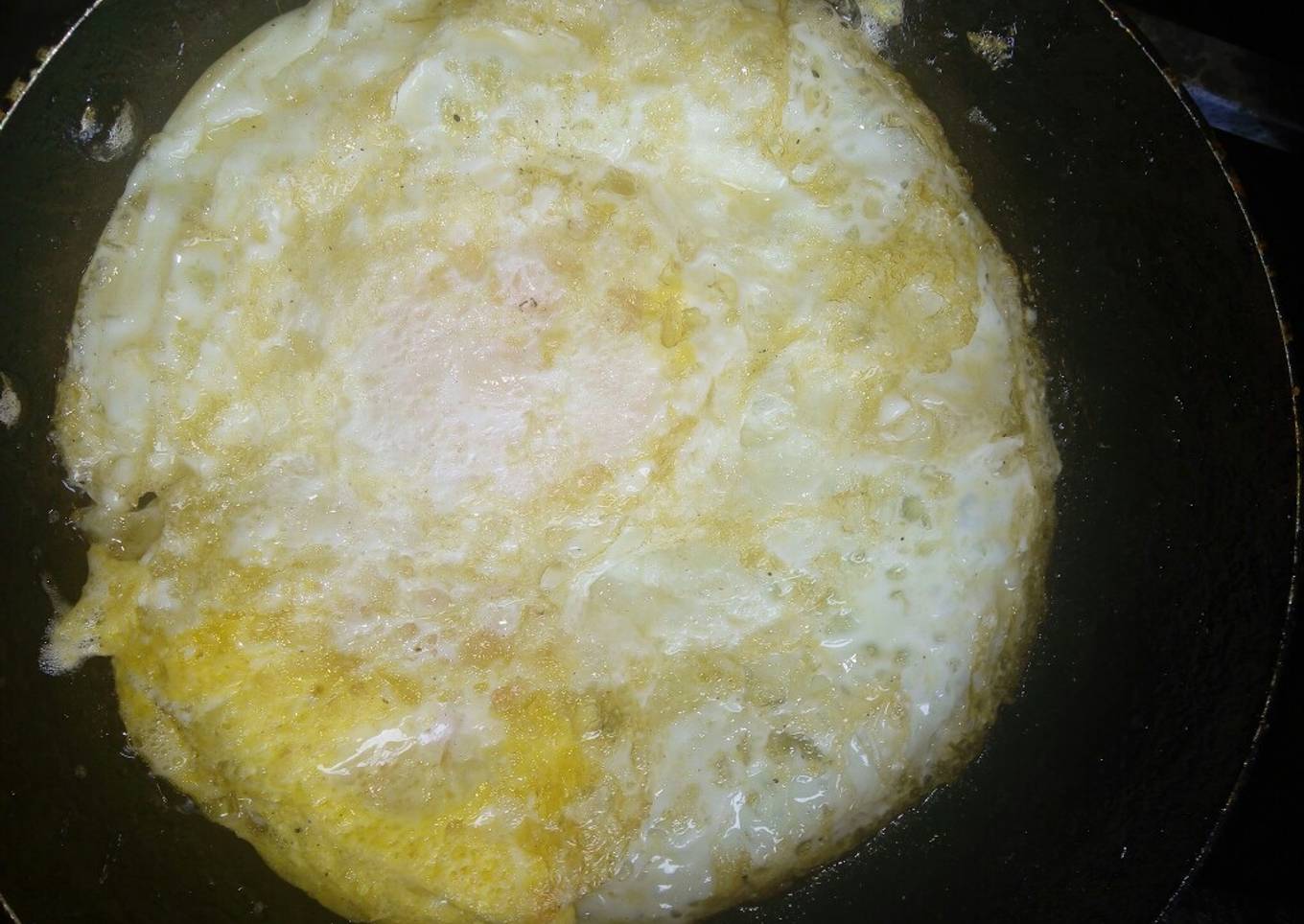 Huevos estrellados a la Mario, s