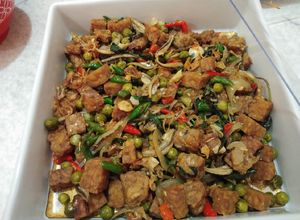 Foto resep Tempe cempoka campur tri tanpa Msg
