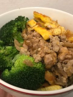榨菜肉絲煎蛋（便當料理 的食譜成品照片