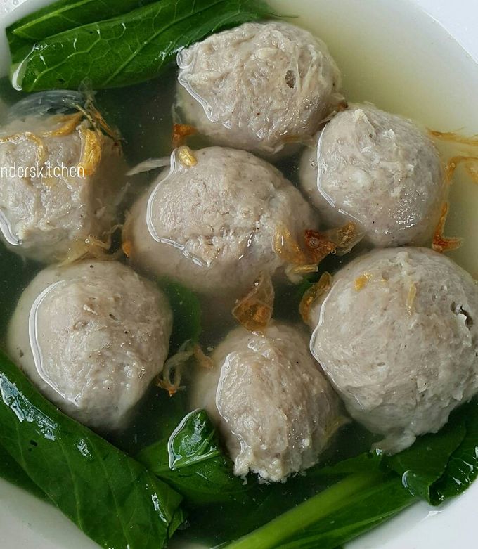 Foto resep Bakso Sapi...kenyal enak tanpa baking powder 😍👍