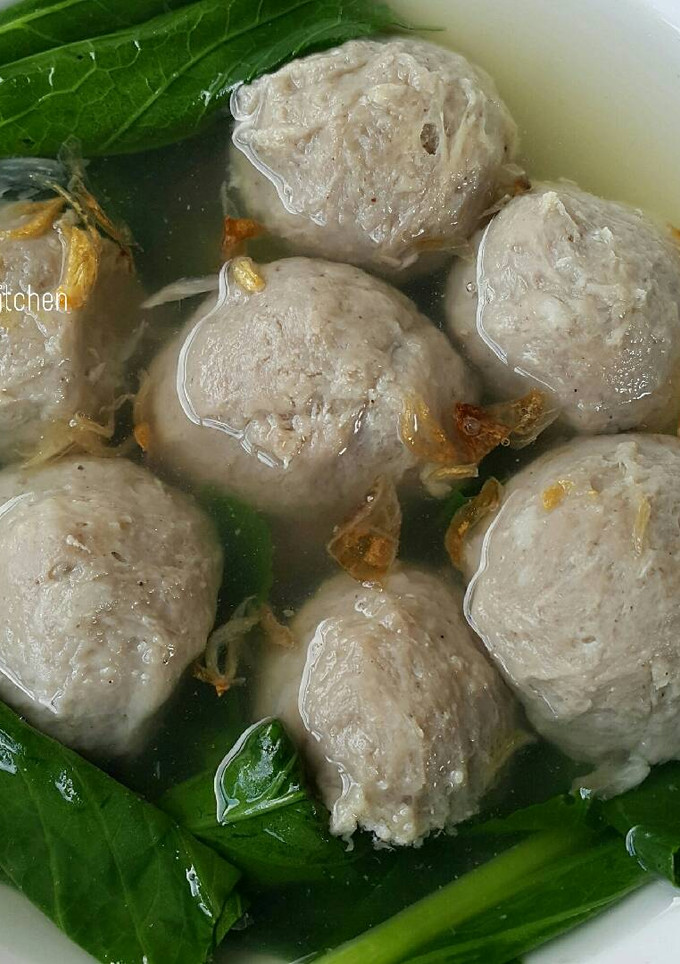 Foto resep Bakso Sapi...kenyal enak tanpa baking powder 😍👍
