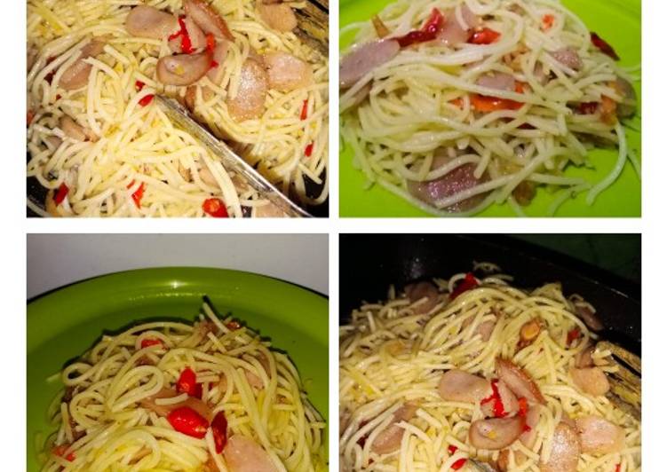 Resep Spaghetti Aglio Olio yang Enak Banget