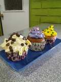 Cupcakes rellenos de manjar