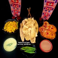 Fafda Jalebi - Gujarati Style - Dussehra Special A picture of Fafda Jalebi - Gujarati Style - Dussehra Special.