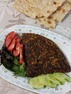 عکسی از دستور کوکوی بادمجان
