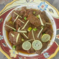 A picture of Namkeen Beef Karahi.