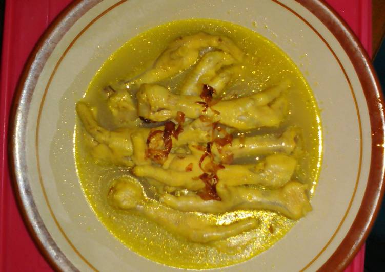 Opor ceker pressto no tumis