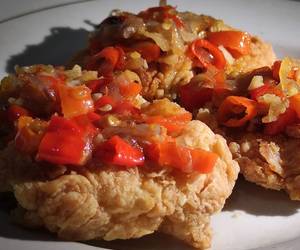 Resep Populer Ayam Geprek Sambal Embe Ala Geprek Bensu Hari Ini