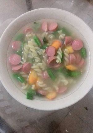 Foto resep Sop sayuran dan fusili