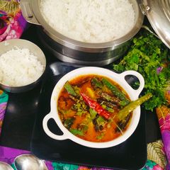 Sindhi Kadhi (Sindhi style Besan Kadhi) 🥰 A picture of Sindhi Kadhi (Sindhi style Besan Kadhi) 🥰.