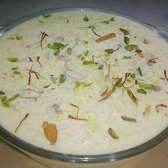 A picture of Sheer khurma recipe | How to make sheer khurma.