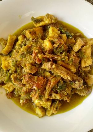 Foto resep Ayam Kuah Tumis Cabe Ijo