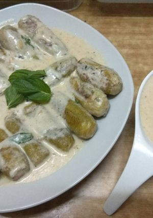 صورة لوصفة محشي كوسا بصوص الزبادي