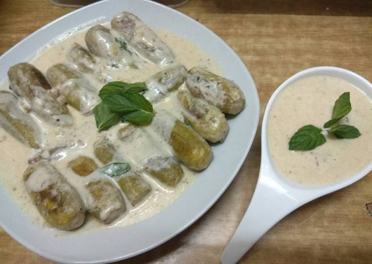 محشي كوسا بصوص الزبادي