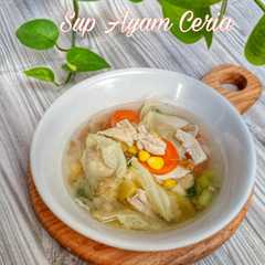 Sup Ayam Ceria-レシピのメイン写真
