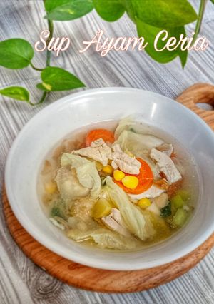 Foto resep Sup Ayam Ceria