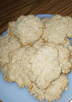 Una foto de Galletas de coco y avena