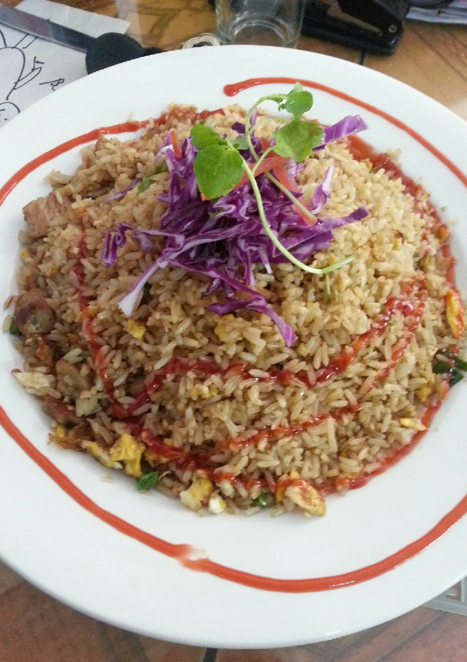 Una foto de Arroz chaufa de pollo