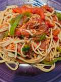Easy chicken fajitas spaghetti