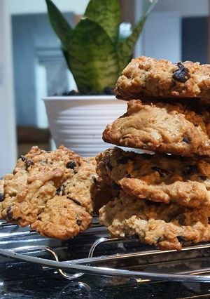 Foto resep Cookies oats choco chip