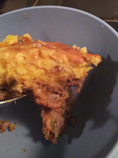 A picture of Salsa verda cowboy cornbread.