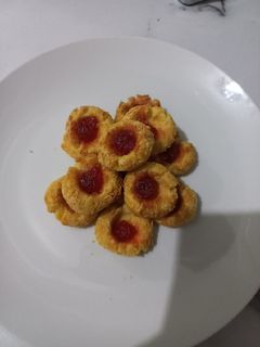 Foto resep Kue kering kuker thumbprint cookies