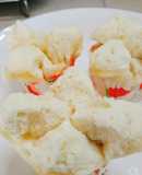 Bánh bông lan hấp không dùng bột nổi