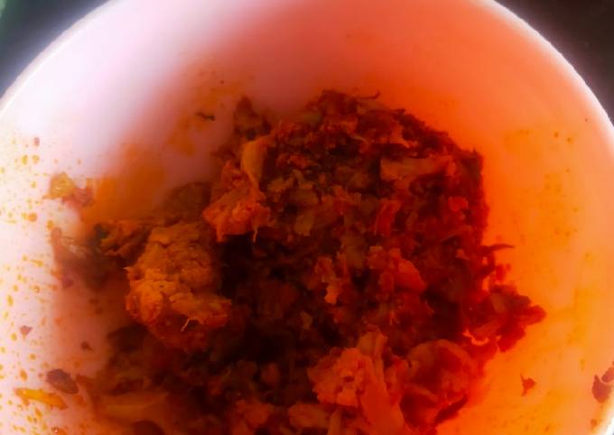 Steps to Prepare Homemade Cauliflower sabji GA4#week24#