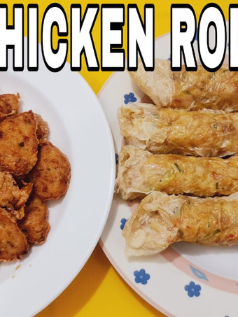 Cara Membuat Ayam/chicken roll/gohyong/kuenek Rumahan