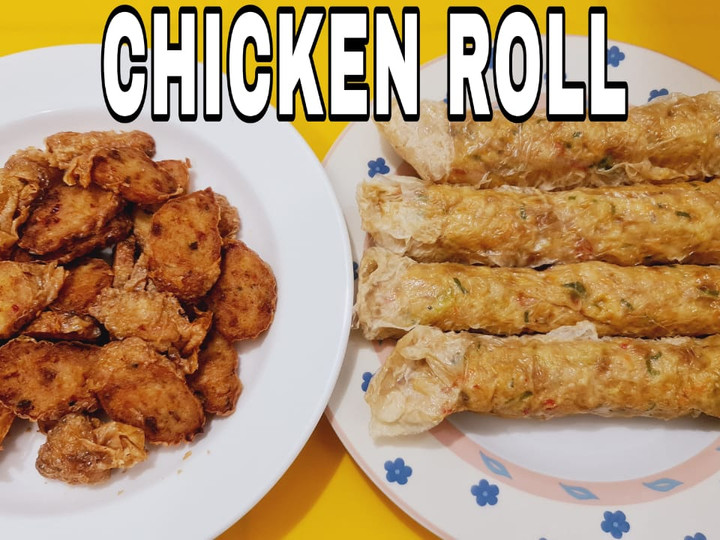 Cara Membuat Ayam/chicken roll/gohyong/kuenek Rumahan