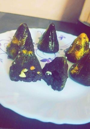 A picture of Brownie modak 🍪.