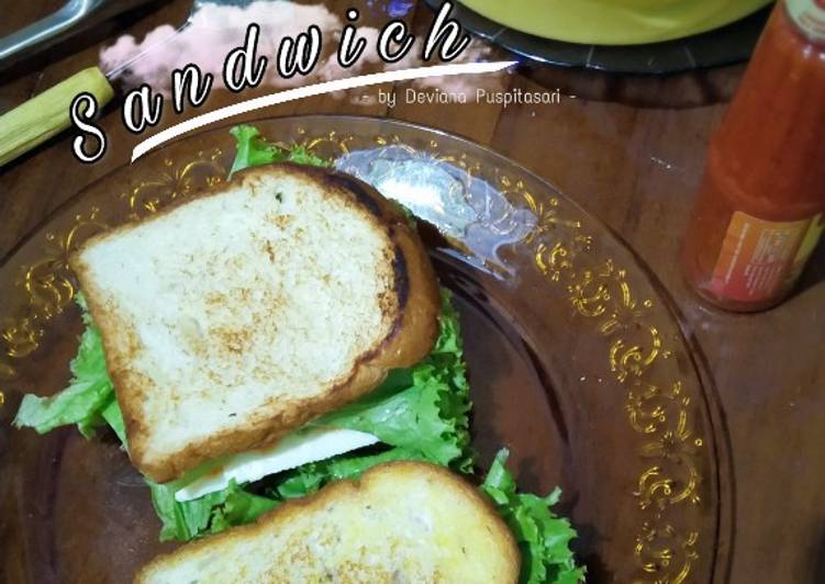 Resep Sandwich Super Simple, Lezat