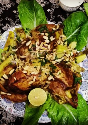 صورة لوصفة دجاج مشوي