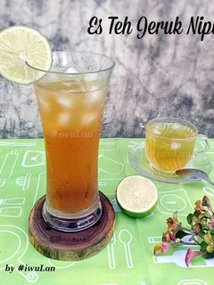 Foto resep Es Teh Jeruk Nipis