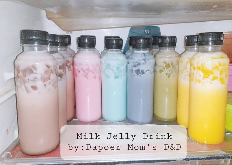 Resep "MILK JELLY DRINK" by: Dapoer Mom's D&amp;D | Resep Membuat "MILK JELLY DRINK" by: Dapoer Mom's D&amp;D Yang Lezat
