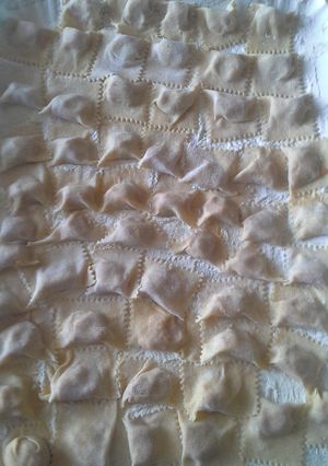 Foto di Tortelli di pollo alla cacciatora
