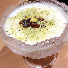 A picture of Egyptian Rice Pudding.