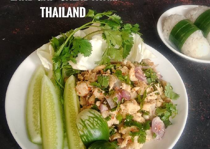 Resep: LARB GAI - SALAD AYAM THAILAND Enak Terbaru