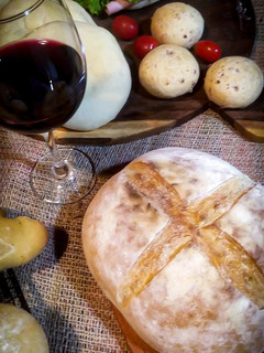 Una foto de Pan de campo