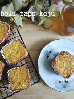 Foto resep Cup Bolu Tape Keju / Kenari