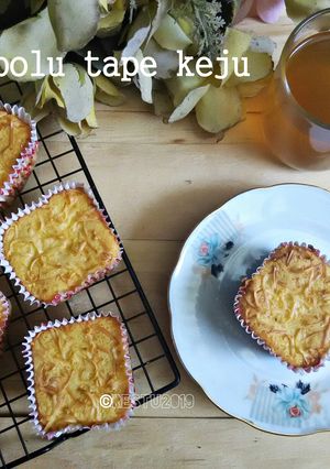 Foto resep Cup Bolu Tape Keju / Kenari
