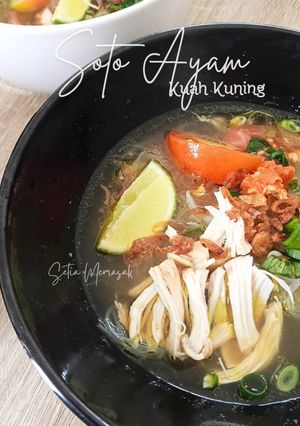 Foto resep Soto Ayam Kuah Kuning