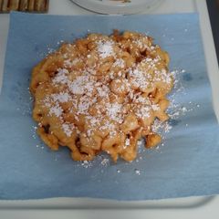 A picture of Easy funnel cake.