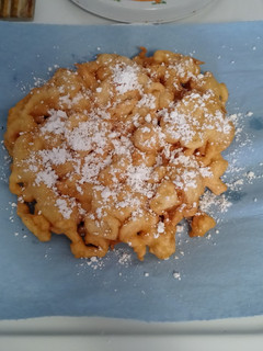 A picture of Easy funnel cake.