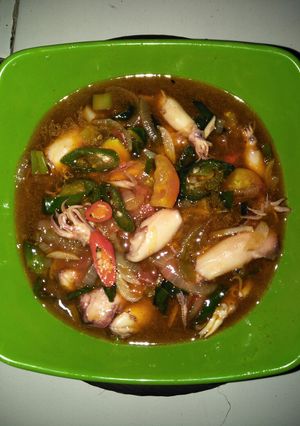 Foto resep Asin cumi (pedas manis)